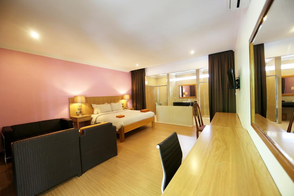 studio 80 m² dengan 1 kamar mandi pribadi di Pantai Coconut Derm Tkov Village Ruang foto